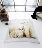 Animal Print Mink Fur Throws